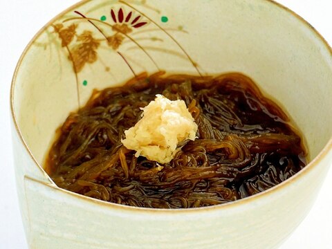 手作りはひと味違う!もずく酢